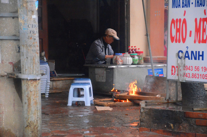 ret dam ret hai bao trum ha noi nguoi dan chat vat di lam trong mua lanh buot voi nen nhiet chi con 10 do c