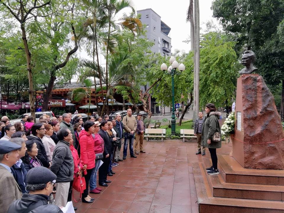 ky niem 165 nam ngay sinh anh hung cuba jose marti tai ha noi