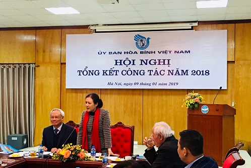 uy ban hoa binh viet nam tong ket cong tac nam 2018 va de ra phuong huong cong tac nam 2019