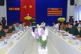 Sơ kết thực hiện quy chế phối hợp năm 2018 giữa Đảng ủy Bộ đội Biên phòng An Giang và 5 huyện, thị, thành ủy biên giới