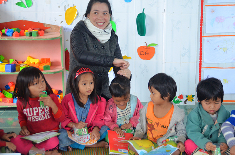 sai gon childrens charity xay ngoi truong mo uoc tai quang tri