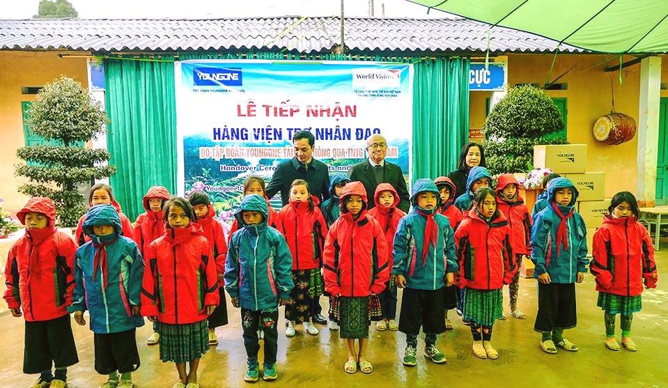 world vision mang ao am den tre em 12 vung du an tren ca nuoc