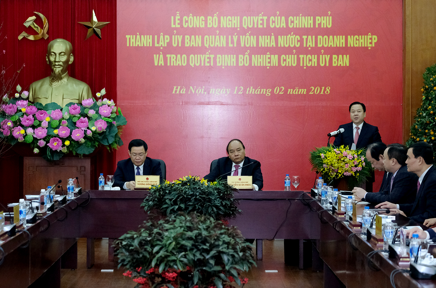 thu tuong trao quyet dinh bo nhiem chu tich uy ban quan ly von nha nuoc tai doanh nghiep