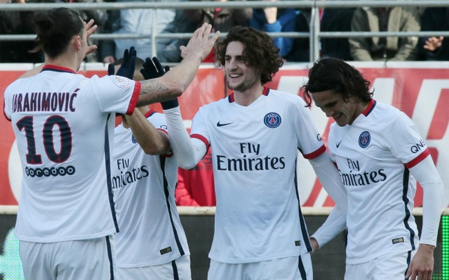 de bep troyes 9 0 psg vo dich ligue i truoc 8 vong dau