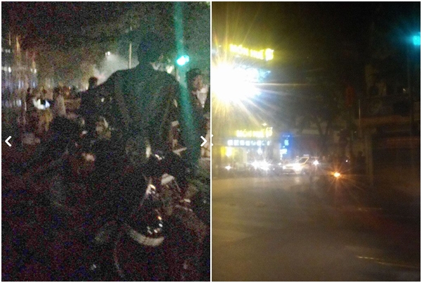 ha noi nam thanh nien quay dau xe chay chot 141 dam cscd bat tinh