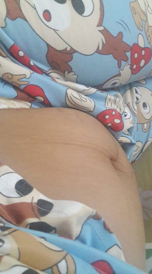 cac me ru nhau khoe bung ran beo nheo sau sinh no xem roi moi thay thuong that nhieu