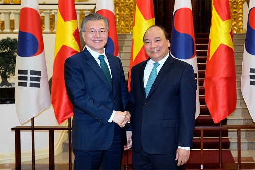dua quan he vie t nam ha n quo c len ta m cao mo i