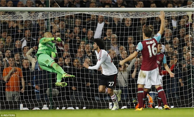 danh bai west ham mu vao ban ket fa cup