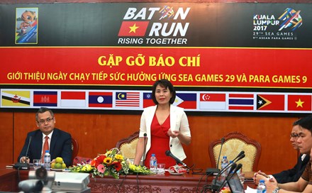 chay tiep suc huong ung sea games 29 va para games 9