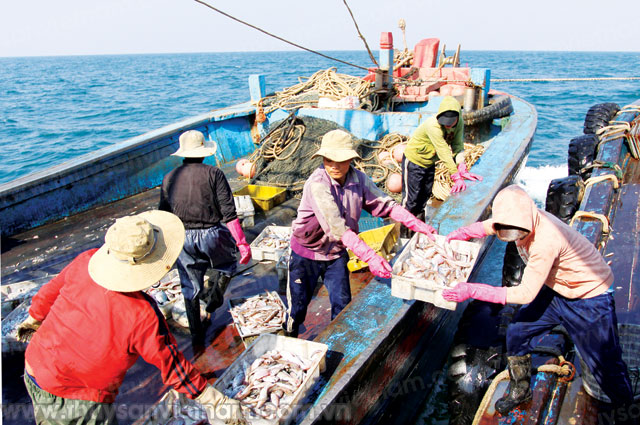 dua ngu dan viet di khai thac thuy san trai phep bi phat toi 100 trieu dong