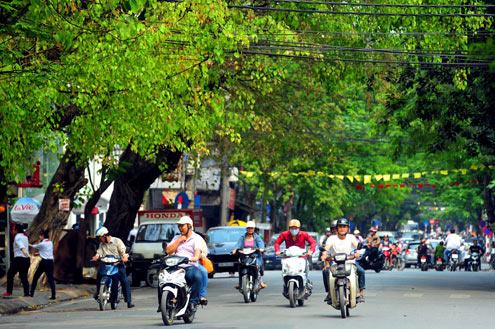 mien bac tang nhiet tiep tuc co mua rao va dong vai noi