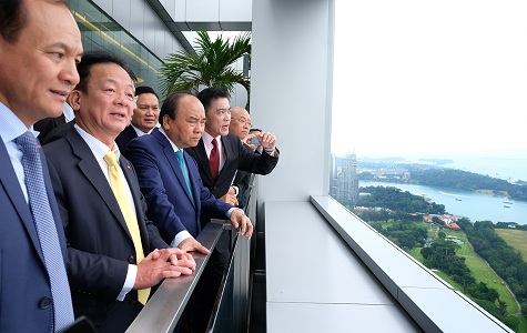 thu tuong nguyen xuan phuc mong muon day manh hop tac linh vuc logistics voi singapore