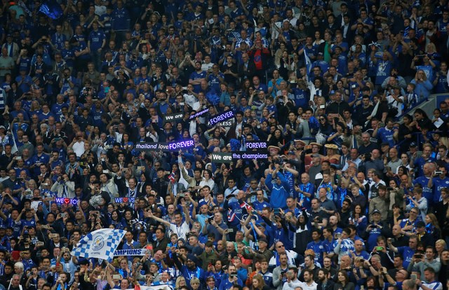 leicester tung bung nhan cup vo dich