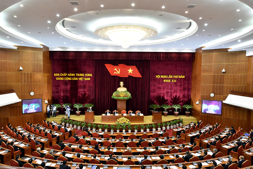 hoi nghi lan thu 5 ban chap hanh trung uong khoa xii thong qua nhieu van de quan trong