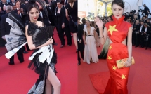 ngoai ngoc trinh nhieu khach nu vo danh cung dua nhau khoe than tren tham do cannes