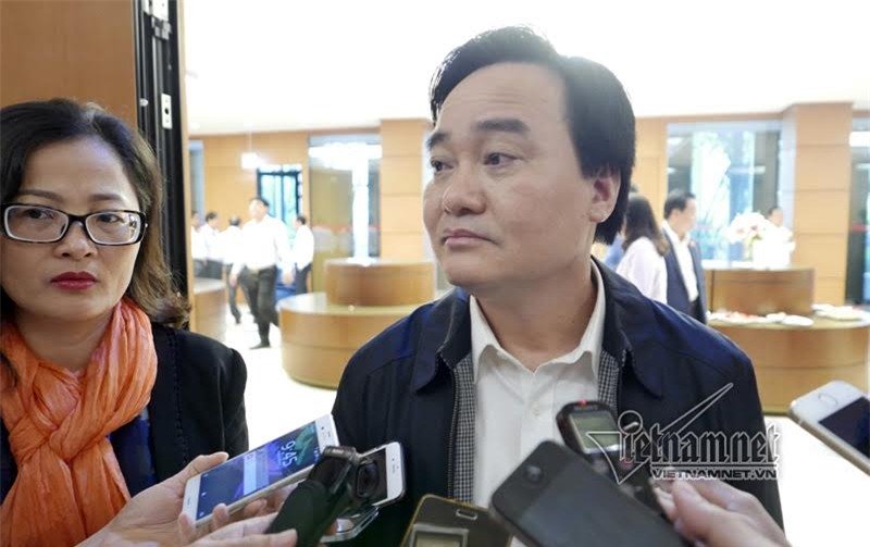 bo truong phung xuan nha day dut vi thu nhap giao vien thap