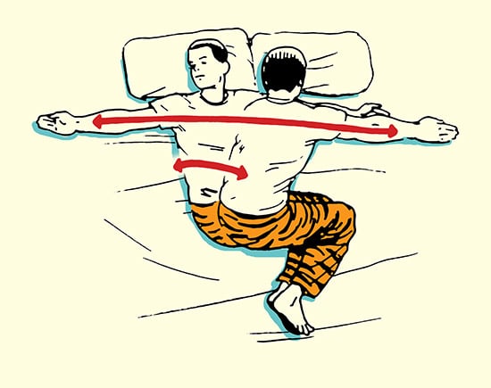buoi sang tran tre sinh luc nhu manh ho nho 8 dong tac stretch cua tho dan chau my