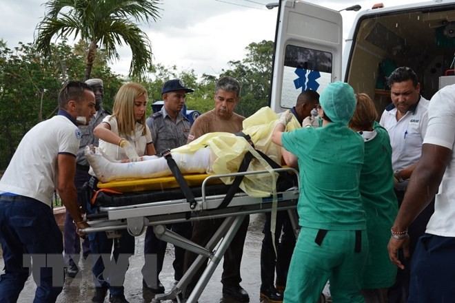 hien truong vu tai nan may bay tham khoc tai cuba khien hon 100 nguoi thiet mang
