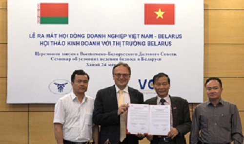 ra mat hoi dong doanh nghiep viet nam belarus