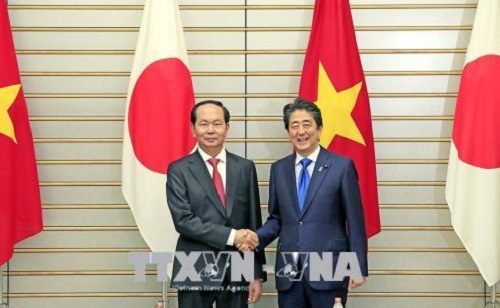 chu tich nuoc tran dai quang hoi dam voi thu tuong shinzo abe