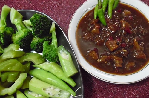 mam cai kho quet hon ca tom kho tau