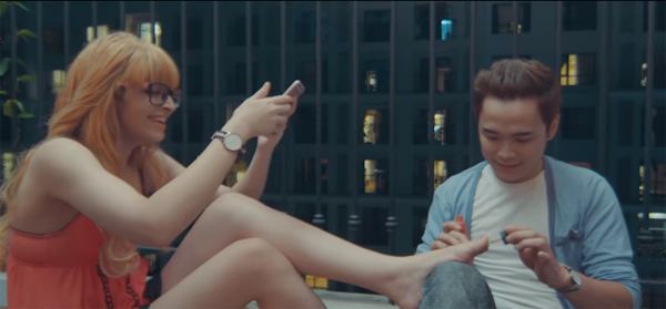 yanbi va andrea tinh tu trong mv moi sau scandal