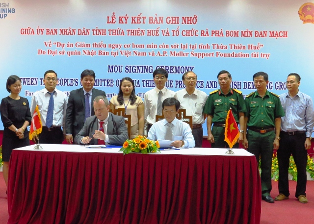 dan mach va nhat ban ho tro 12 trieu usd giup thua thien hue xu ly bom min