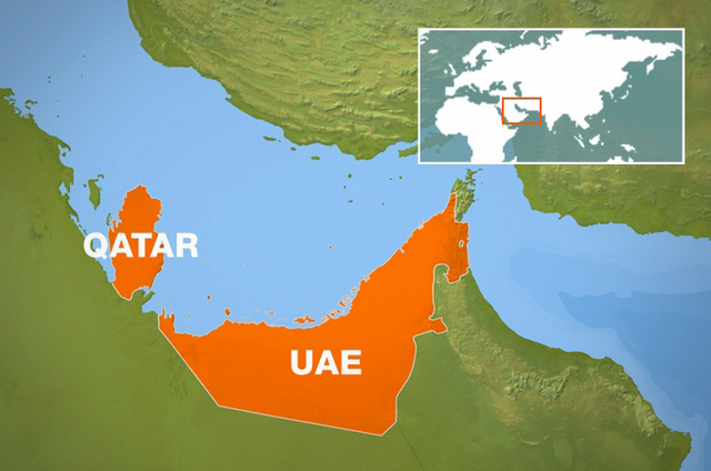 nam sat nhau nhung hai quoc gia vung vinh qatar va uae khac biet nhu the nao