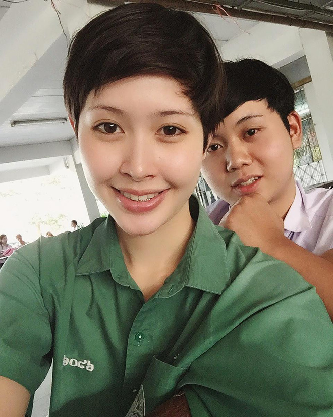 nhan sac dep tua nu than cua thi sinh hoa hau chuyen gioi thai lan khien phai nu cung phai ghen ti