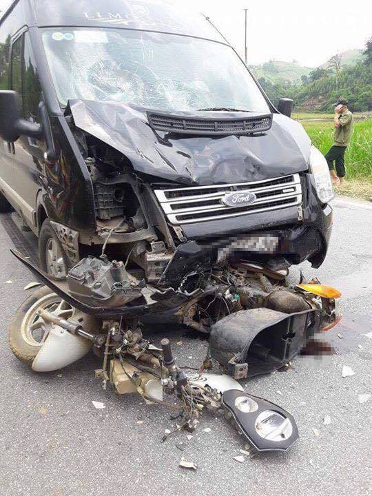 tuyen quang xe limousine tong nat xe may 1 nguoi nhap vien trong tinh trang nguy kich