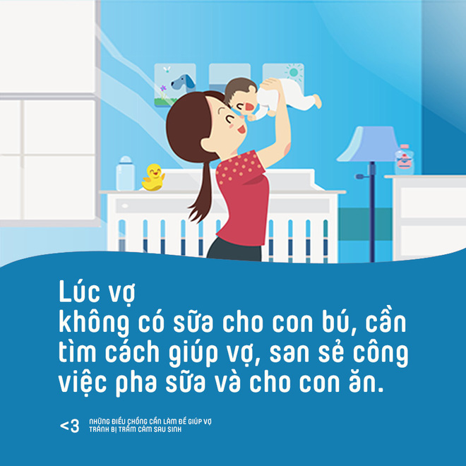 10 dieu chong can lam de giup vo tranh bi tram cam sau sinh