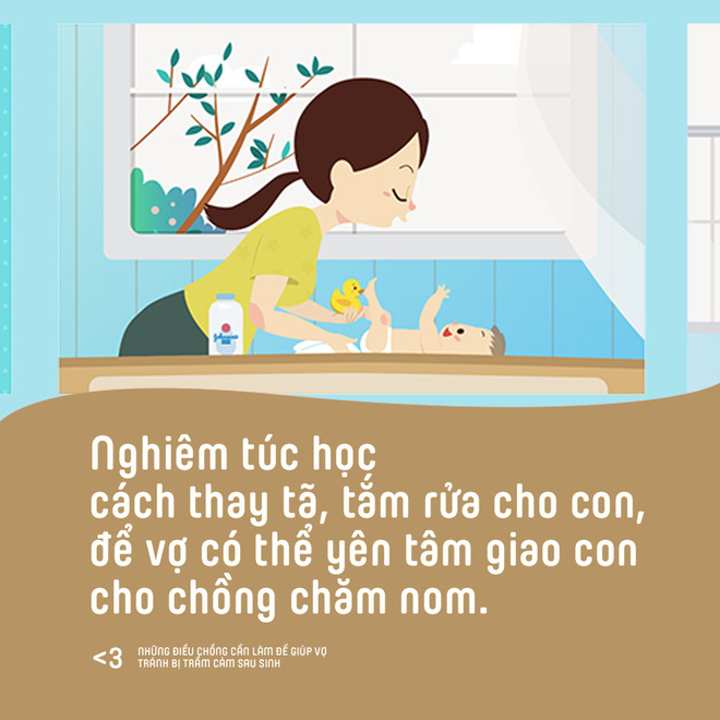 10 dieu chong can lam de giup vo tranh bi tram cam sau sinh