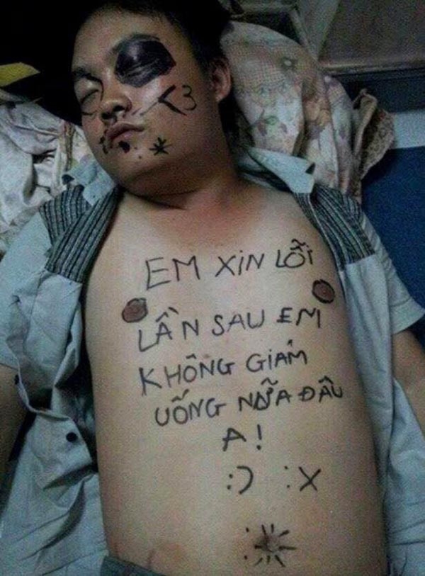 nhau say ve chong hot hoang khi thay san pham cua vo vao sang hom sau