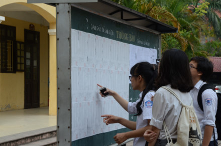 ha noi cong bo diem thi vao lop 10