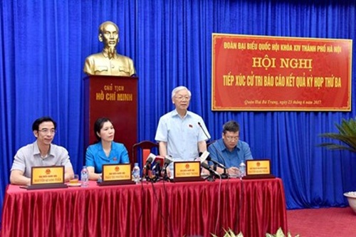 quoc hoi se giam sat chat che viec thuc hien loi hua cua cac tu lenh nganh