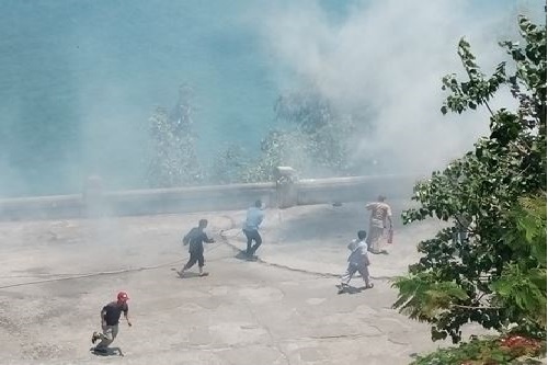 da nang chay tren nui son tra do lai xe vut tan thuoc la