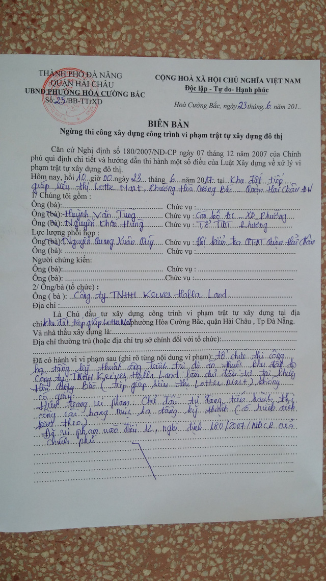 them mot du an bat dong san o da nang xay dung ha tang khong phep