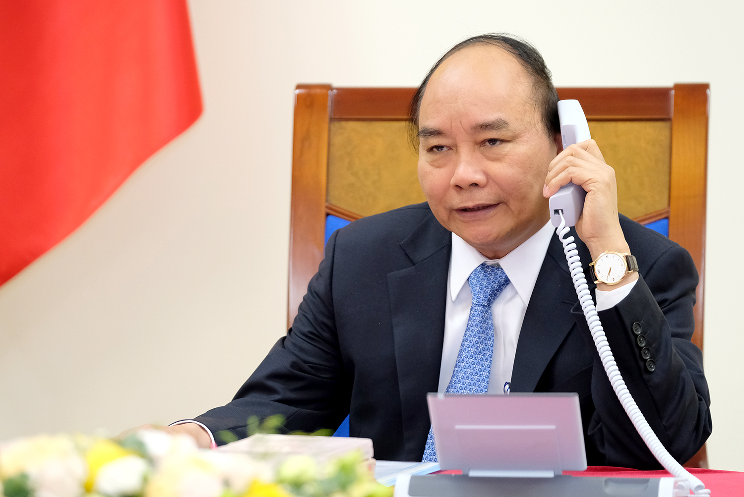 thu tuong nguyen xuan phuc dien dam voi thu tuong dan mach