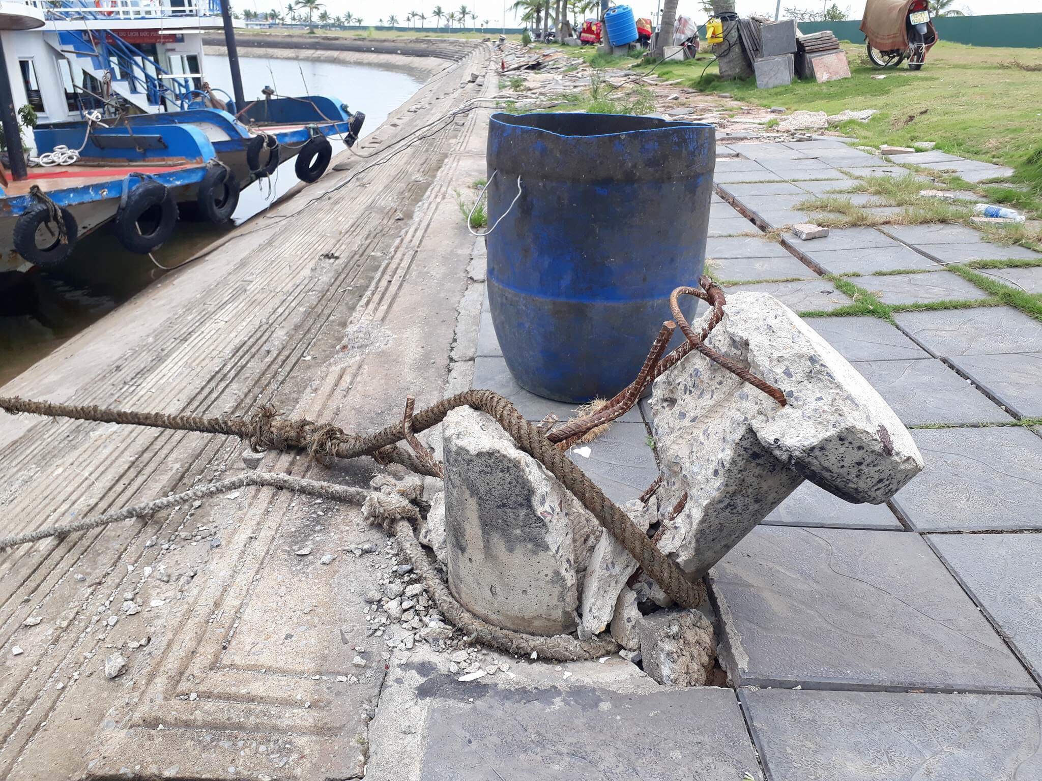 cang tau quoc te tuan chau nhieu khu vuc xuong cap