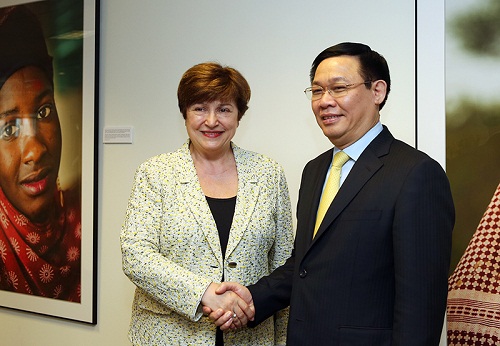 pho thu tuong vuong dinh hue wb va imf la nhung doi tac quan trong hang dau cua viet nam