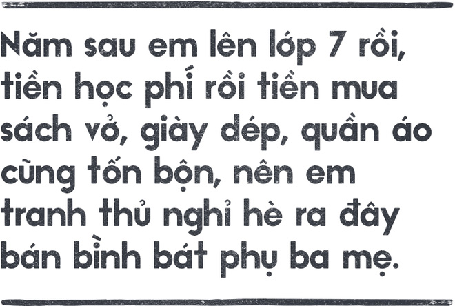 ngay he dep nhat cua tui con nit nha ngheo ban sen ban che nhung vui biet bao vi do dan duoc cha me