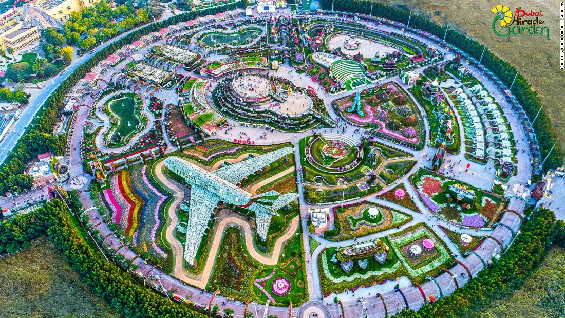 dubai miracle garden vuon hoa tu nhien lon nhat the gioi o dubai