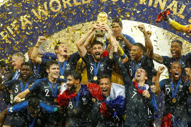 vo dich world cup 2018 doi tuyen phap duoc nhan tien thuong nhieu nhat tu truoc den nay
