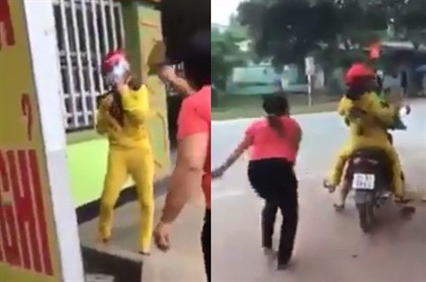 vu vo bat qua tang chong vao nha nghi voi chau dau o ha giang ca 2 da bo di noi khac song