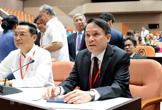 doan dai bieu dang cong san viet nam du dien dan sao paulo tai cuba