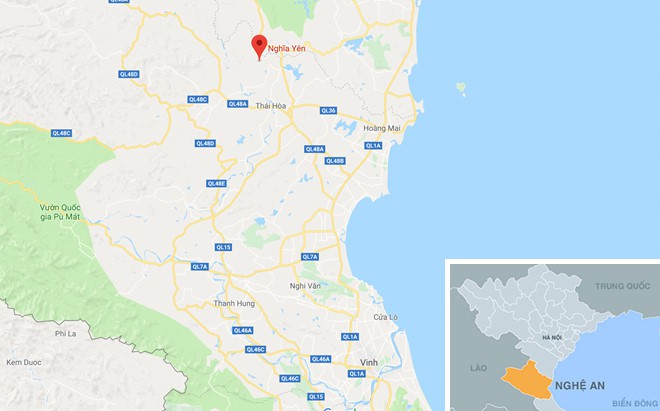 anh hien truong vu roi may bay quan su tren doi tai nghe an