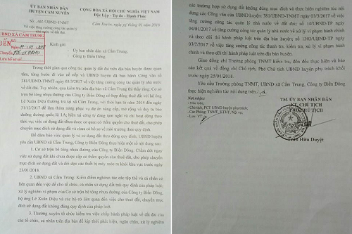 ha tinh tram tron be tong nhua 5 nam khong phep ngang nhien gay o nhiem moi truong