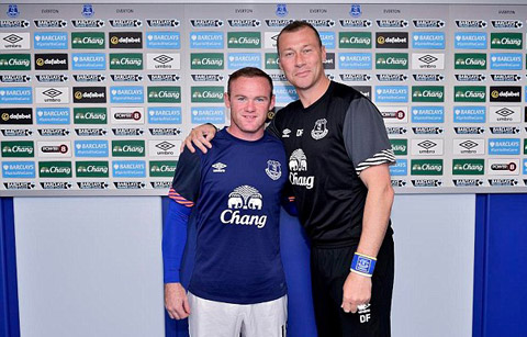 sau 11 nam rooney tro ve khoac ao everton