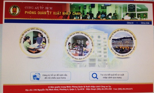 Cách làm hộ chiếu online, làm hộ chiếu từ xa tại TP.HCM trong 8 ngày tphcm lam ho chieu tu xa chi mat 8 ngay thay vi 15 ngay