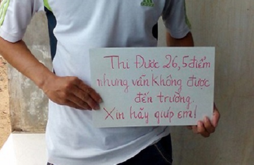 265 diem nhung khong duoc den truong xin hay giup em